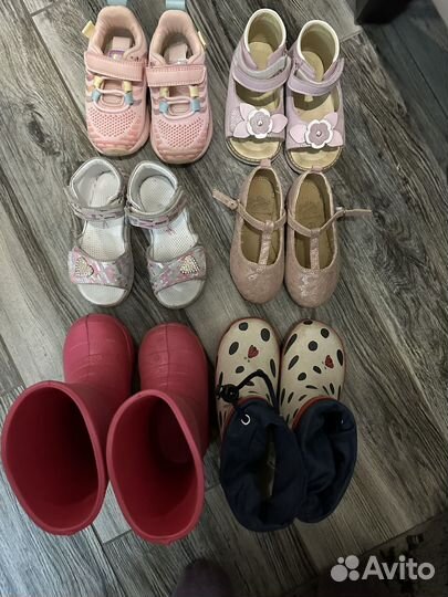 Балктки розовые mothercare 23