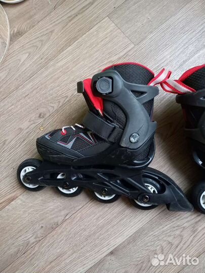 Роликовые коньки детские раздвижные