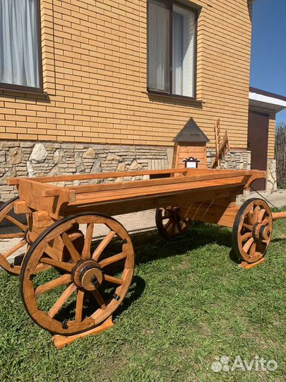 Декоративная телега