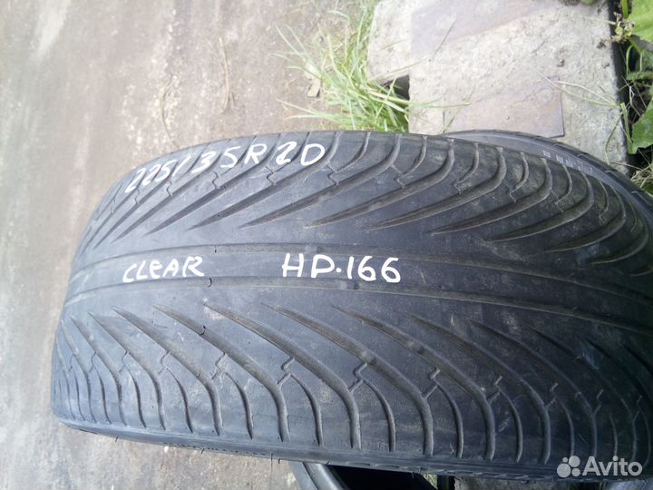 Clear HP 166 225/35 R20