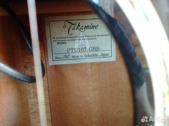 Электроакустика Takamine PTU 107 gbb