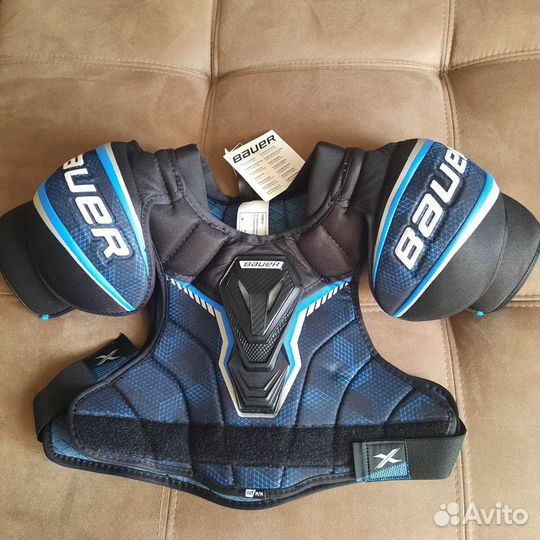 Размер INT M, Нагрудник хоккейный bauer X