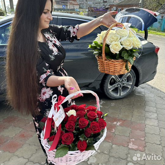 Букеты 51 роза доставка бесплатно