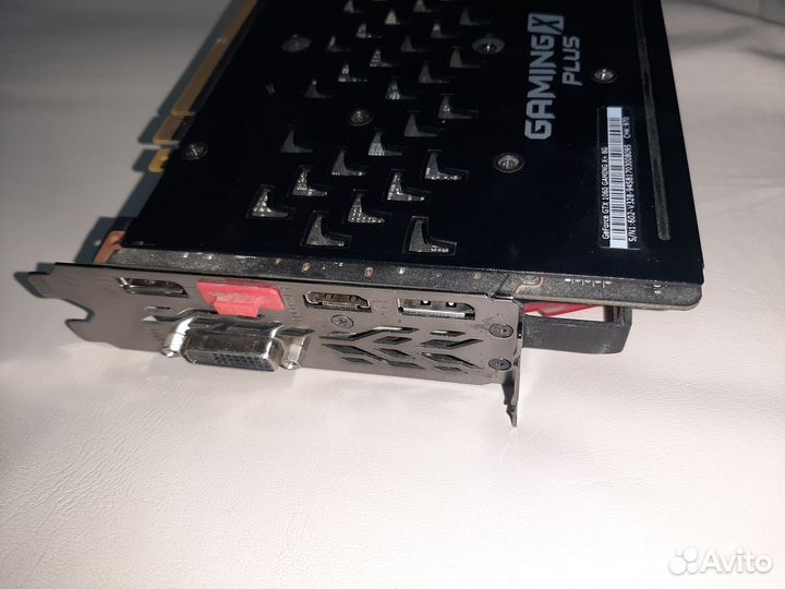 Видеокарты gtx 1060 6 gb msi