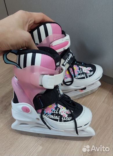 Коньки раздвижные 26-29