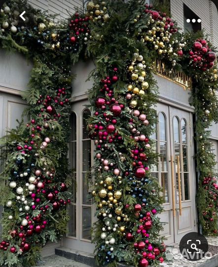 Новогодний декор оформление