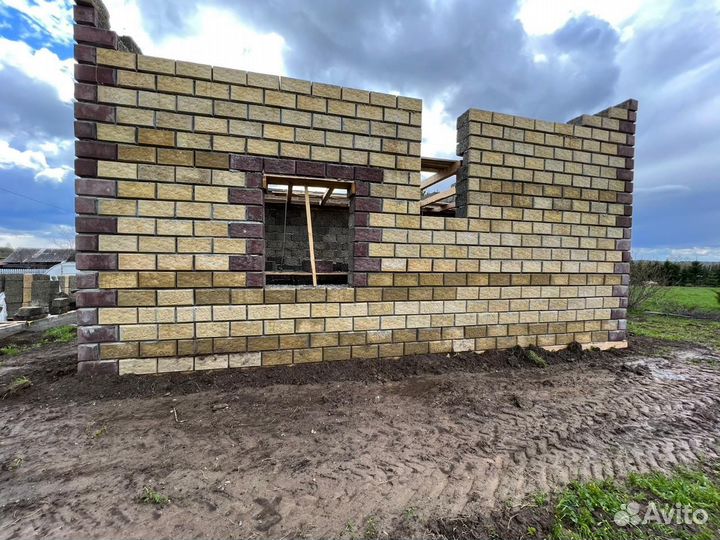 Арболитовые блоки без облицовки