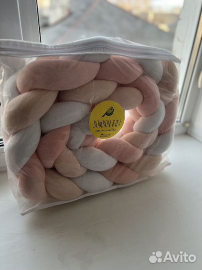 Бортик косичка