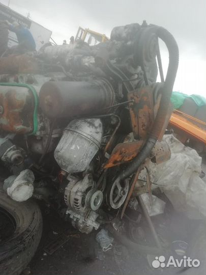 Двигатель с кпп маз