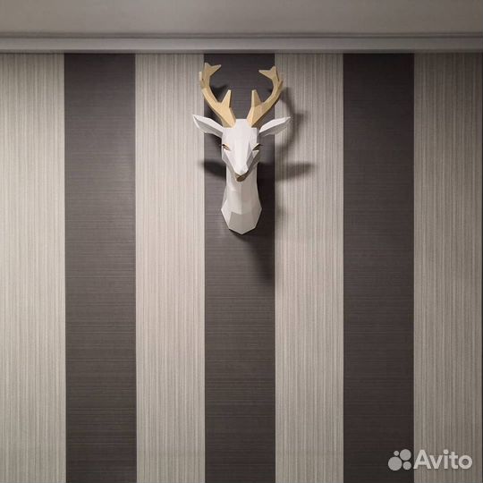 Полигональные фигуры - 3D декор из бумаги (картон)