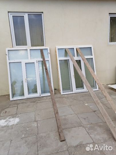 Окна пластиковые бу