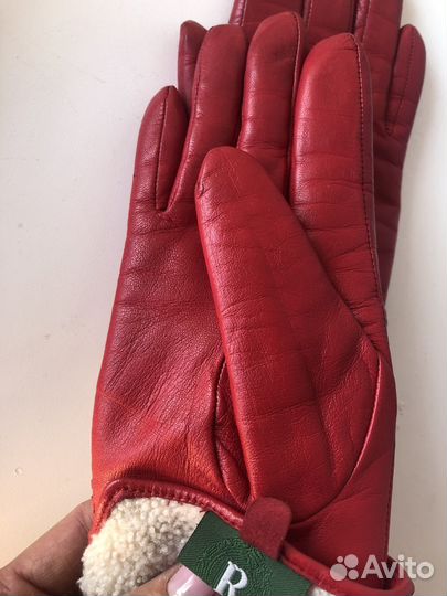 Перчатки женские натуральная кожа