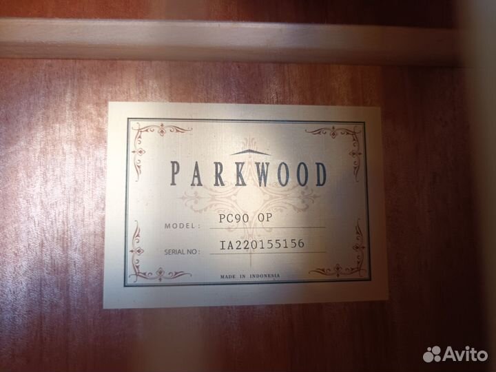 Parkwood PC-90 op классическая гитара (Индонезия)