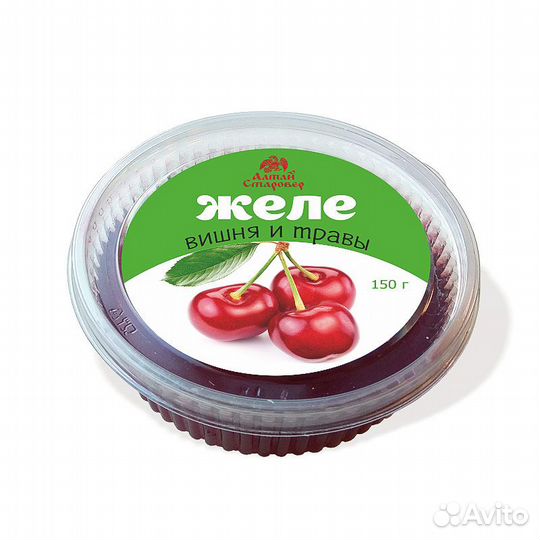 Желе Вишня и Травы 130 гр