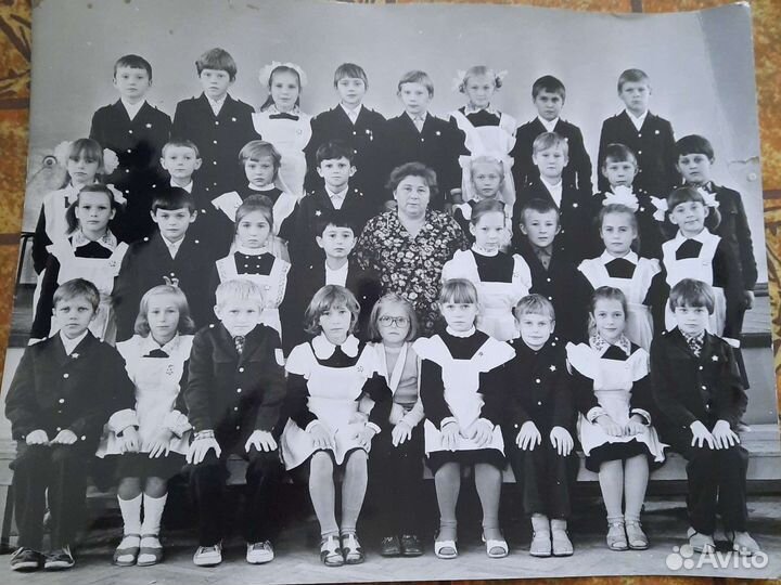 Групповые школьные фото СССР