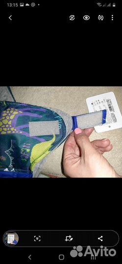 Шапка шлем на 2 года