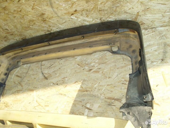 Бампер задний Toyota Supra A70 Чёрныйабсорбер