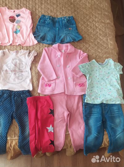 Детские вещи пакетом для девочек 92