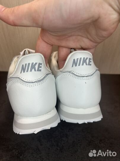 Кроссовки nike cortez white белые кожаные 41-46