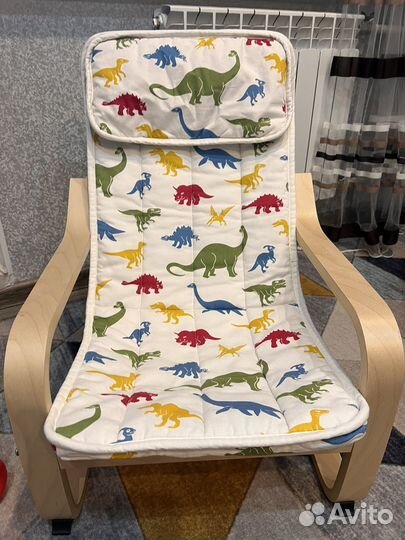 Кресло детское Икеа поэнг