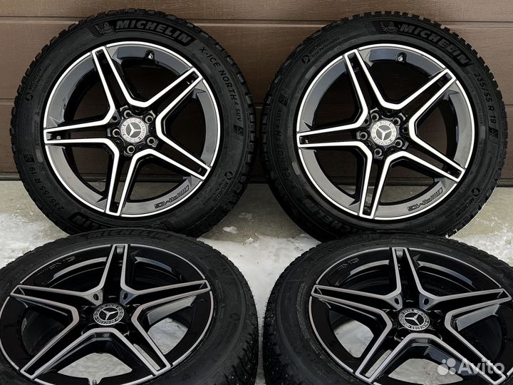 Зимний комплект Mercedes AMG R19 с шинами Michelin
