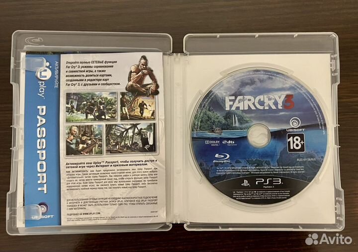 Игра для приставки Far Cry 3 PS3 лицензионная