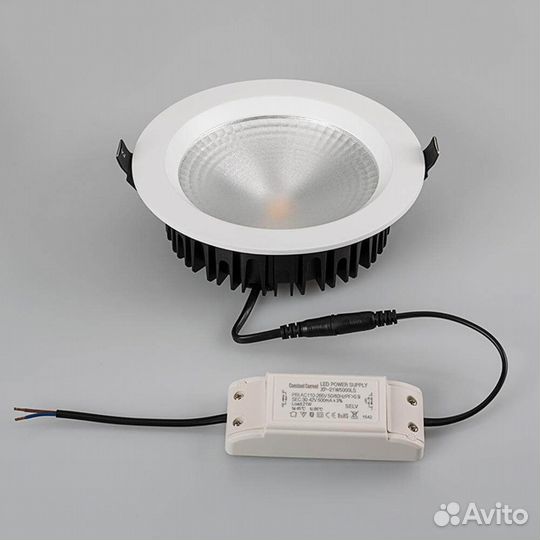 Встраиваемый светодиодный светильник Arlight LTD-220WH-Frost-30W Day White 021498