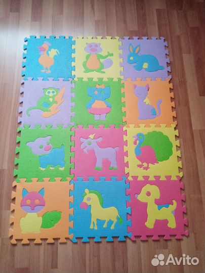 Коврик пазл