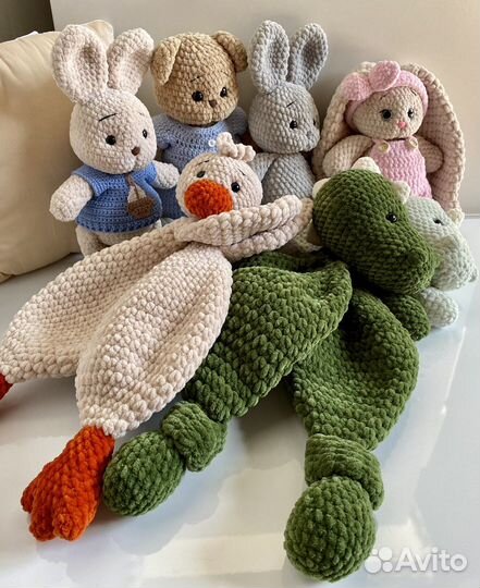 Вязаные игрушки в наличии
