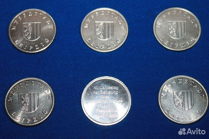 Памятные медали гдр