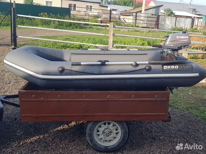 Yamaha 3a+Аква 2800(Мотор Японец не Тайвань)