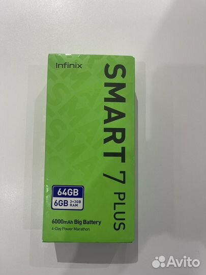 Infinix Smart 7, 3/64 ГБ