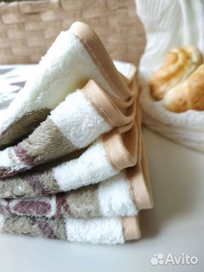 Полотенца махровые кухонные