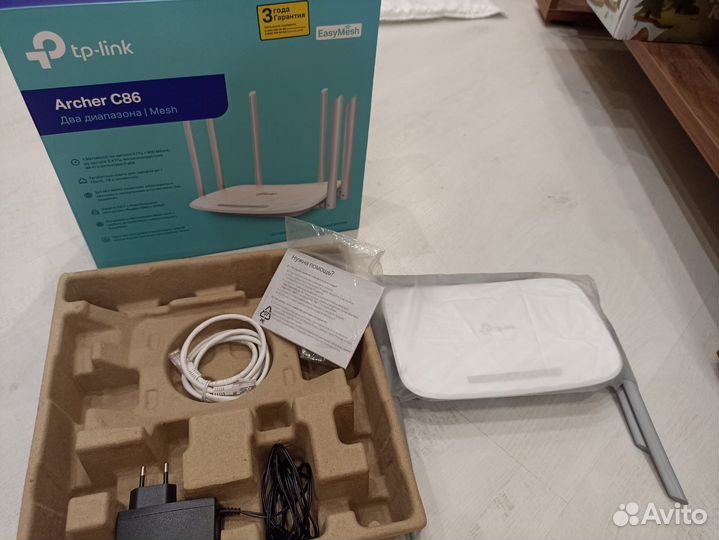 Гигабитный WiFi роутер TP-link Archer C86