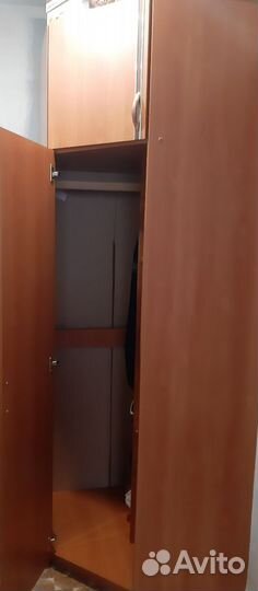 Угловой шкаф с зеркалом бу