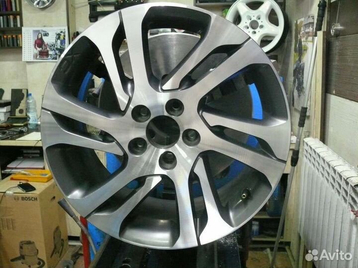 Порошковая покраска. Снятие хрома