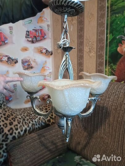 Люстра бу