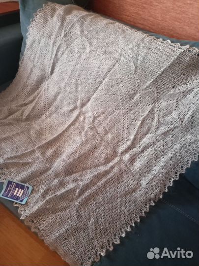 Оренбургский пуховый платок и палантин - паутинка