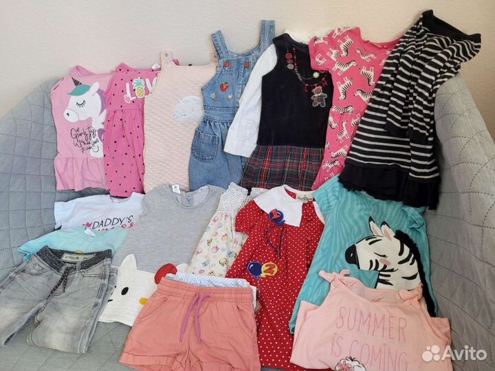 Вещи пакетом на девочку 86