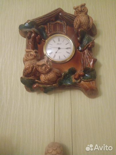 Часы настенные ручной работы