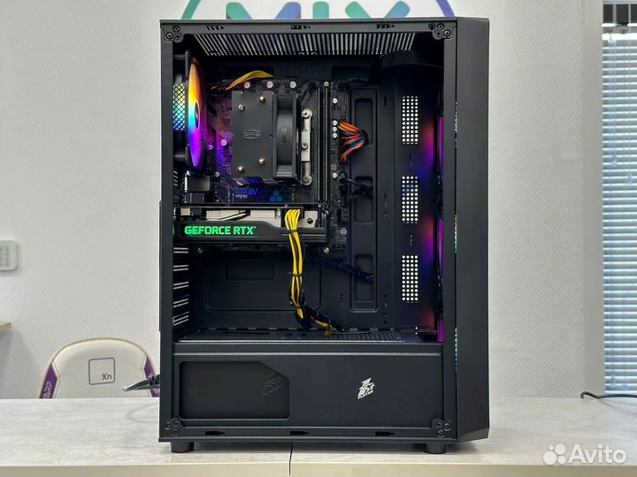 Компьютер для игр i3 12100F + RTX3050