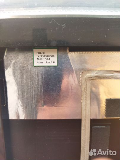 Asus, x53u,крышка ноутбука,со шлейфами