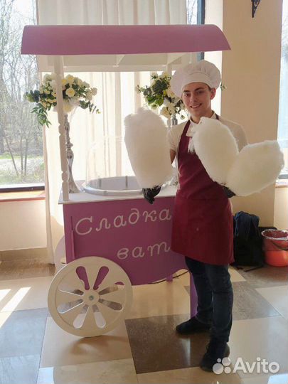 Сладкая вата на мероприятие