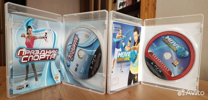 Игры на PS3 Move Фитнес и Праздник спорта