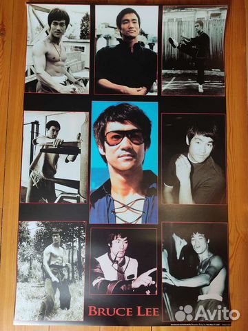 Плакаты Сталлоне, Брюс Ли, Ван Дамм #8