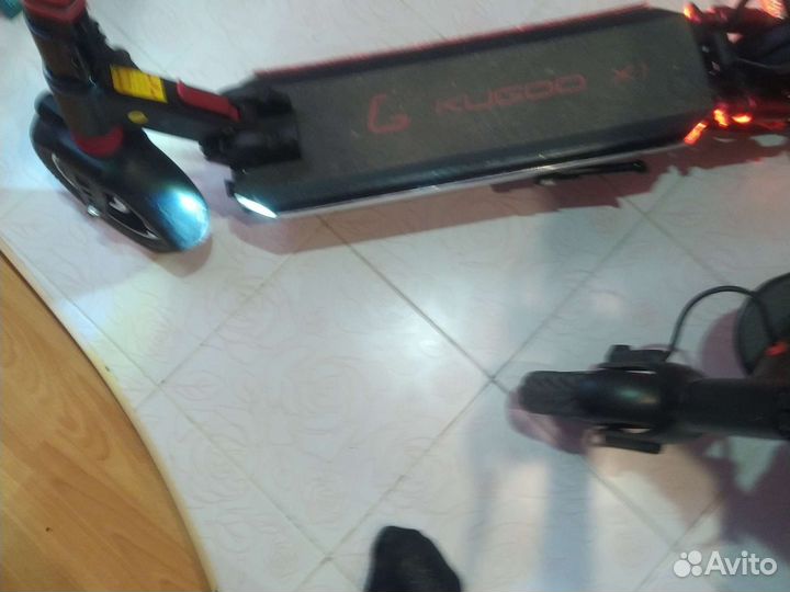 Самокат взрослый электрический Куго Х1