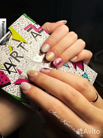 Аппаратный маникюр, покрытие гель-лаком