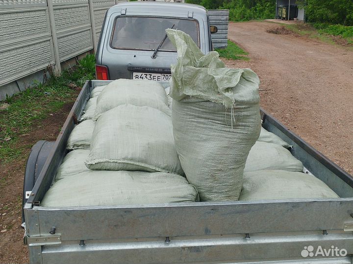 Навоз перегной в мешках с доставкой