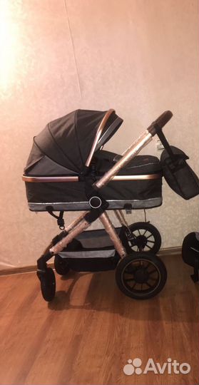 Коляска 2 в 1 новая трансформер с сумкой для мамы