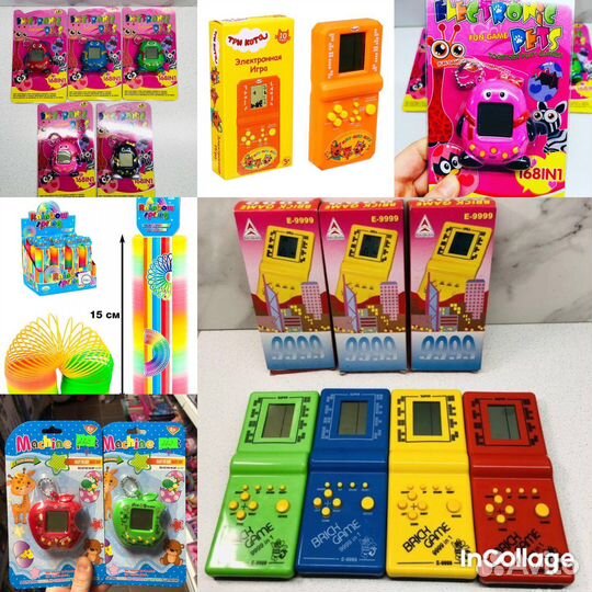 Тамагочи, Тетрис классический, Три кота